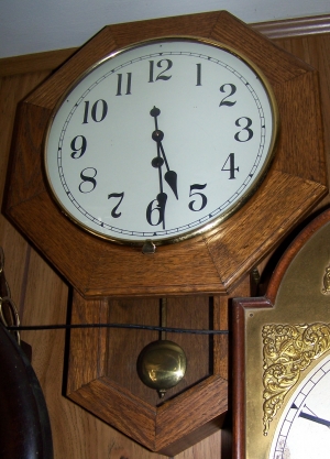 German School House Clock